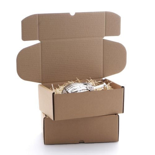 Brown Postal Boxes – Flat-Packed (50 Pack)
